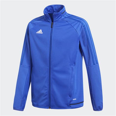 adidas Tiro 17 L, BoBlue/Black/White Jacket 